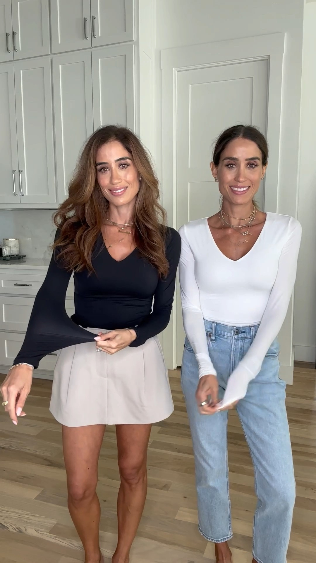 Double lined v neck long sleeve top and square neck short sleeve size xs both under $20

#LTKSaleAlert #LTKFindsUnder100 #LTKFindsUnder50