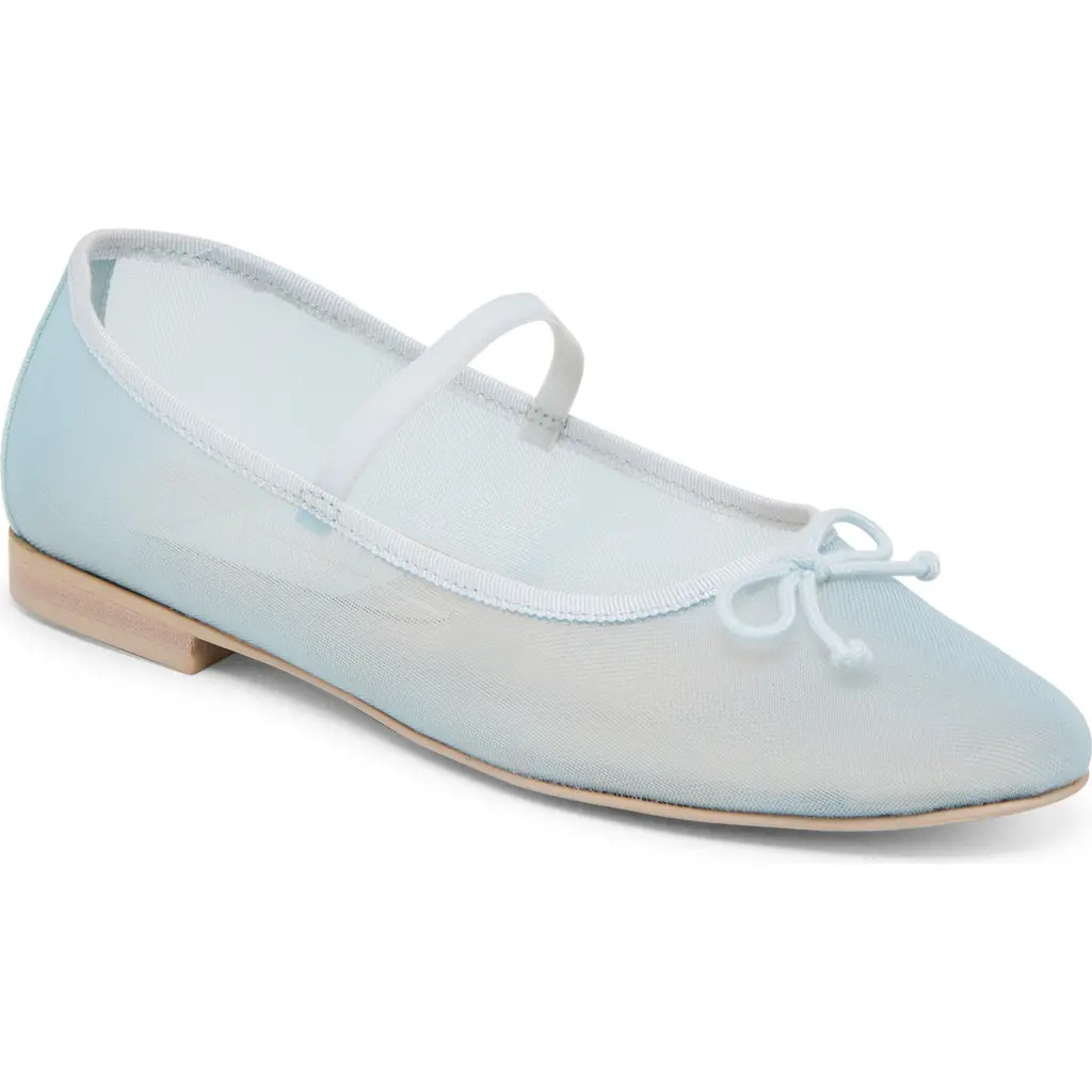 Dolce Vita Cadel Mary Jane Flat in Ice Blue Mesh at Nordstrom Rack, Size 8 | Nordstrom Rack