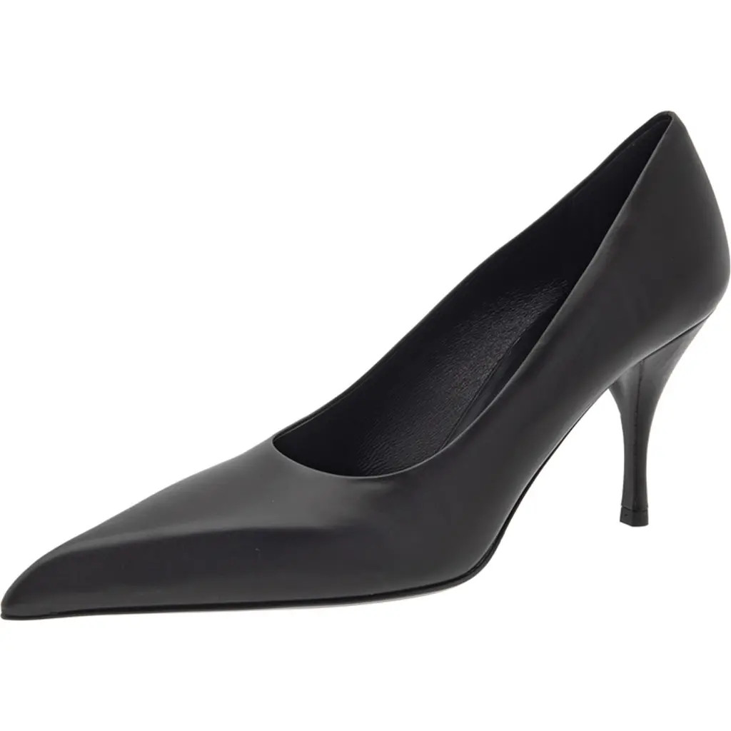 Prada Modellerie Pointed Toe Pump in Black at Nordstrom, Size 5.5Us | Nordstrom