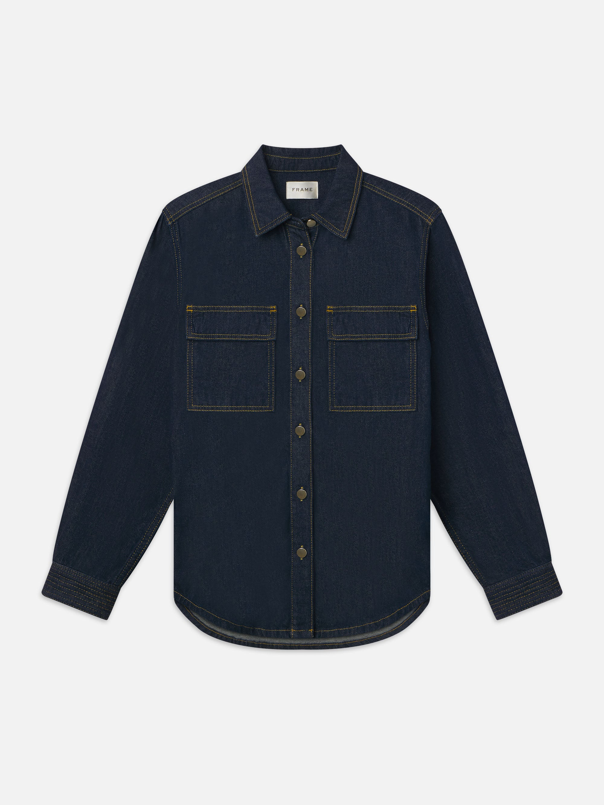 The Trapunto Shirt -- Rinse | Frame Denim