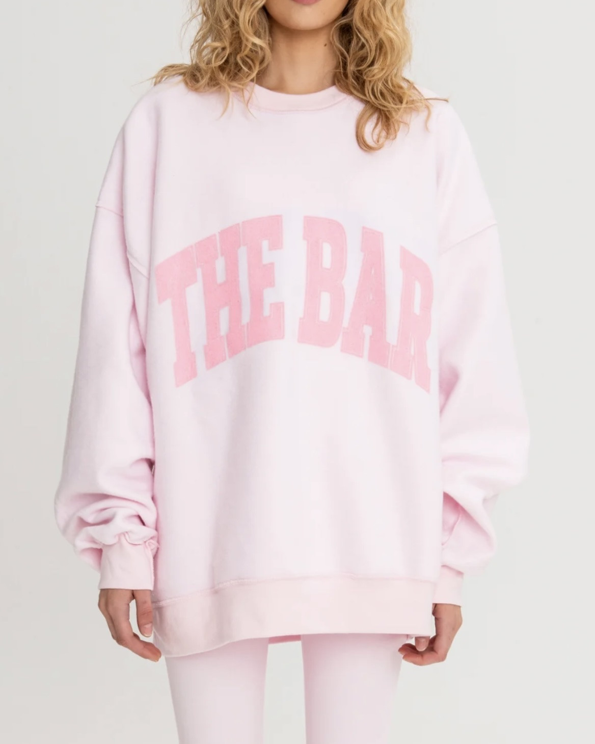 NEW The Bar ☁️✨ Obsessed with the Inside Out fleeces, I size up to an XL (I’m typically a size XS/S, 5’9”)