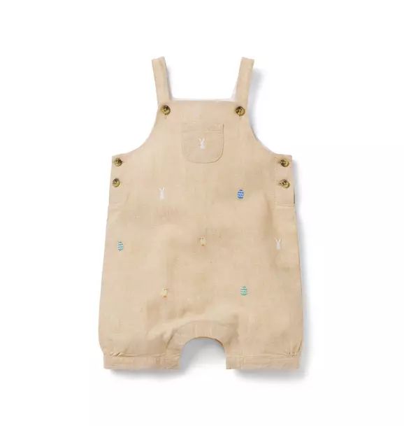Baby Embroidered Easter Icon Overall | Janie and Jack