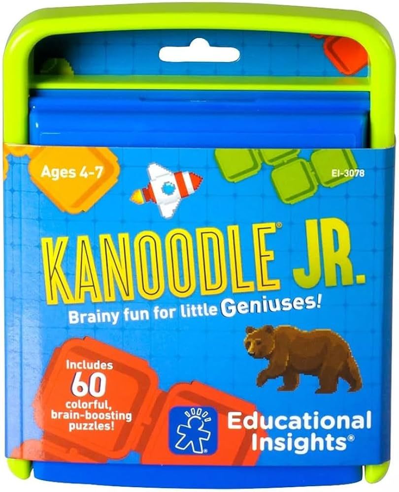 Educational Insights Kanoodle Jr. Brain Boosting Puzzle Game, Brain Teaser Game for Kids Teens, &... | Amazon (US)