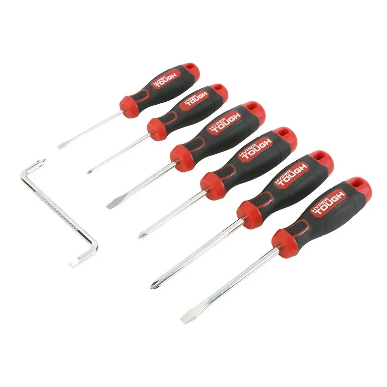 Hyper Tough 7-Piece Screwdriver Set, Holiday Gift | Walmart (US)