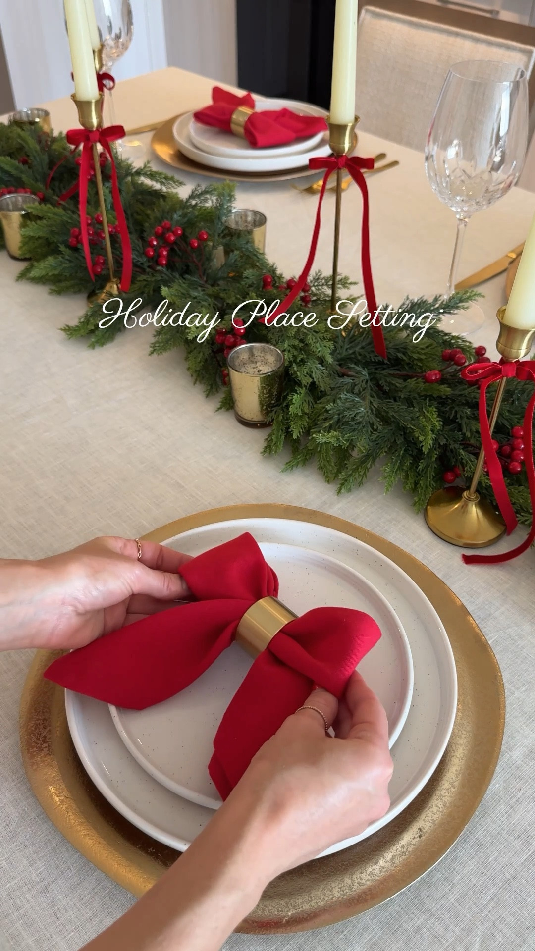 I’m loving these metal chargers for the holidays ✨

#LTKHoliday #LTKSeasonal #LTKHome