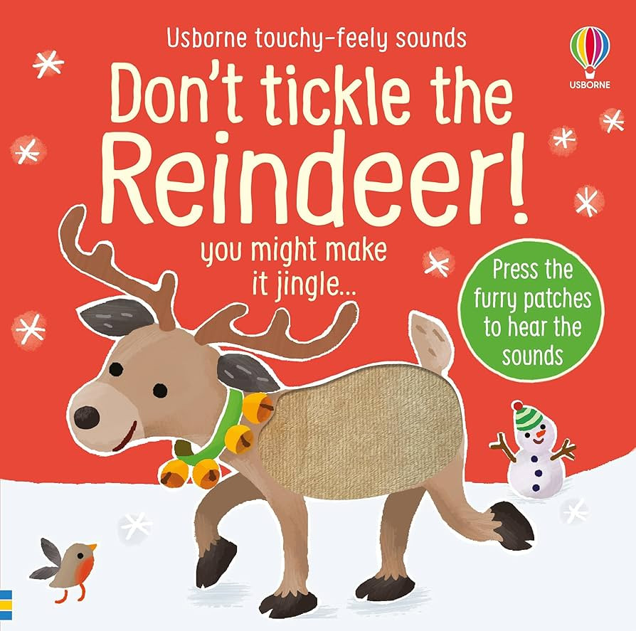 Don't Tickle the Reindeer!: Interactive Touch And Feel Sensory Animal Adventure Sound Book - A Pe... | Amazon (US)