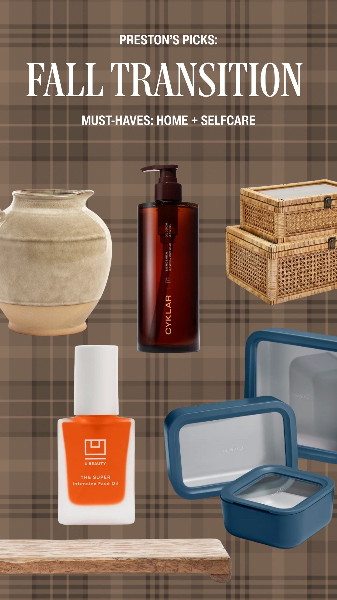 🍂 i’m officially in my transition to fall mode! I’m starting to make a few small swaps that make my home and routine feel cozier. My current edit includes fall meal prep storage pieces for styling and self-care staples. I found everything through Shop, where I can browse thousands of brands in one personalized place, discover available deals, check out quickly, and earn shop cash rewards. @Shopify #ShopPartner #ad

#LTKselfcare #LTKSeasonal #LTKHome