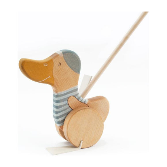 Wooden Goose Push Toy | Maisonette