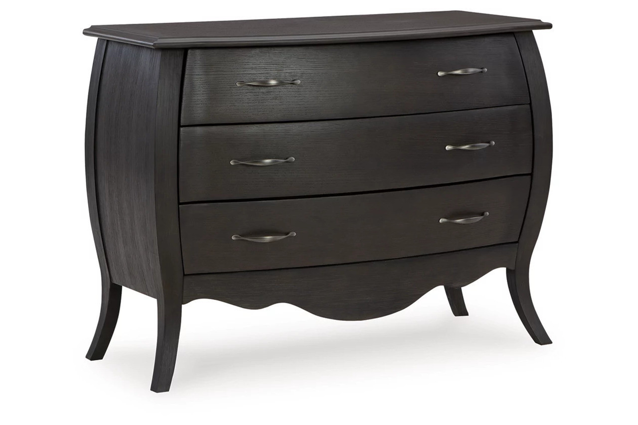 Coltner Accent Cabinet In Black | 1stopbedrooms