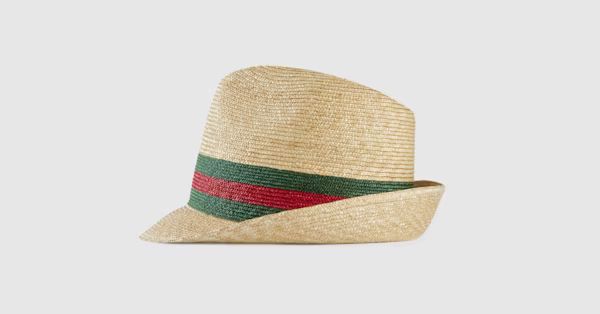 Woven straw bucket hat | Gucci (US)