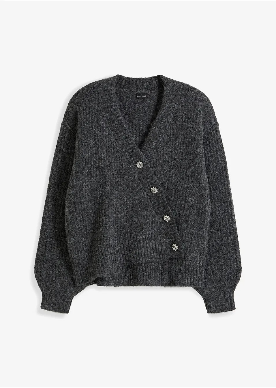 Cardigan in filato grosso di misto lana morbido | Bonprix IT