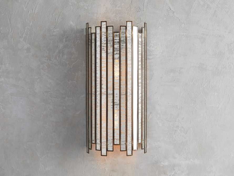 Laila Wall Sconce in Antique Copper | Arhaus