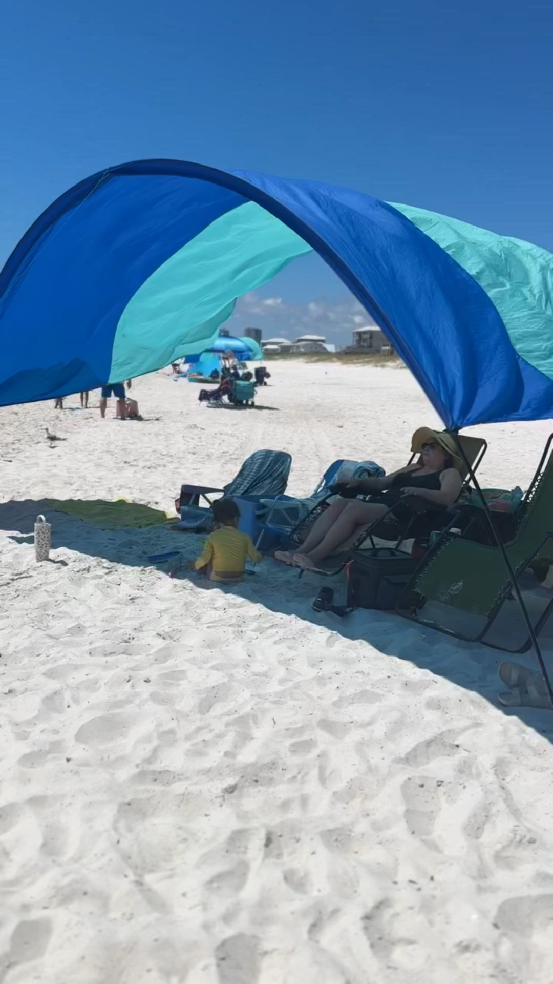 The Shibumi wind shade is a total game changer for the beach 🌊 It’s lightweight, easy to set up, and provides so much shade. Once you try it, you’ll never go back to a regular umbrella! 

#ShibumiShade #BeachMustHaves #BeachUmbrellaAlternative #LightweightShade #BeachDayEssentials #TravelFriendly”

#LTKSeasonal #LTKTravel #LTKFamily