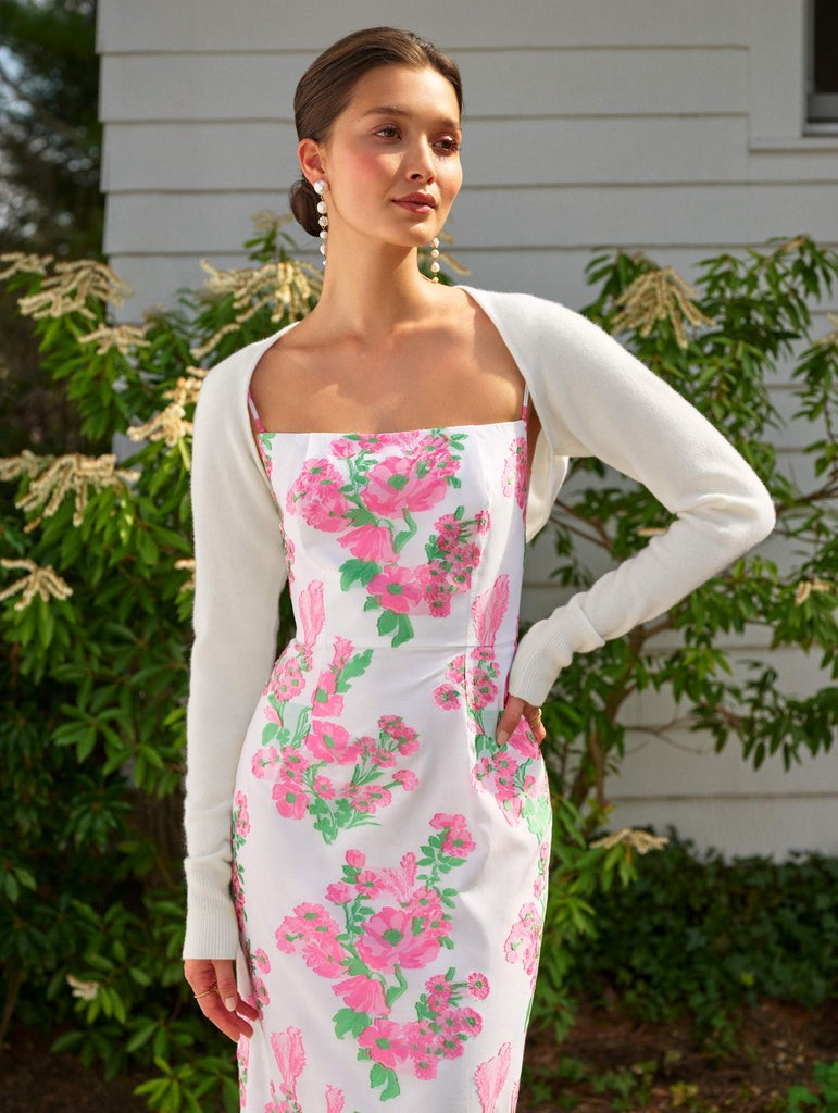 Cashmere Shrug | White and Warren