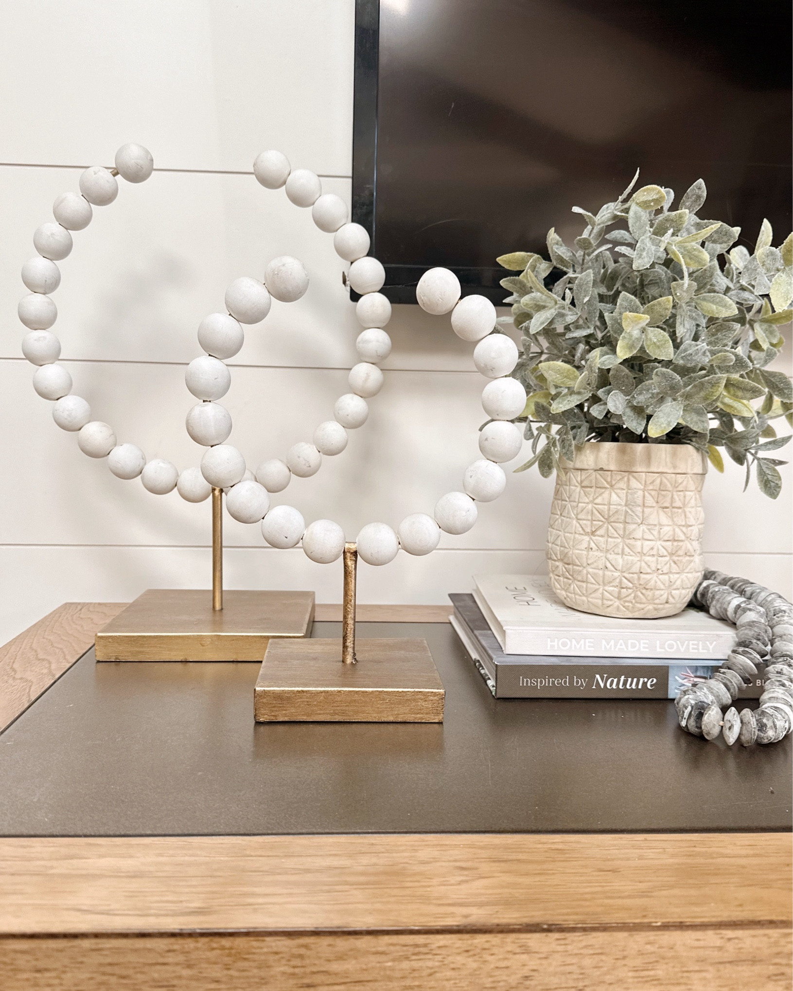 @Wayfair Black Friday Preview sale with 70% off & Fast Shipping! 
Accessories on sale in Emily’s home 🤍 This faux plant and beaded wooden decor objects are perfect for any tabletop, coffee table or bookshelf styling 🙌🏻 #wayfair #blackfriday #wayfairpartner #decor #home #accessories #onlyatwayfair

#LTKHoliday #LTKSaleAlert #LTKHome