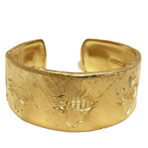 Gold "Bee Mine" Cuff Bracelet | Waiting On Martha