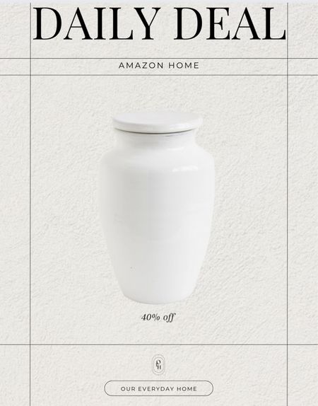 One of our favorite vases is 40% off today! 

Our everyday home, white vase, amazon home 

#LTKfindsunder50 #LTKsalealert #LTKhome