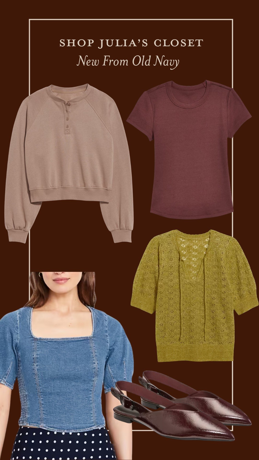 My favorites from old navy! 