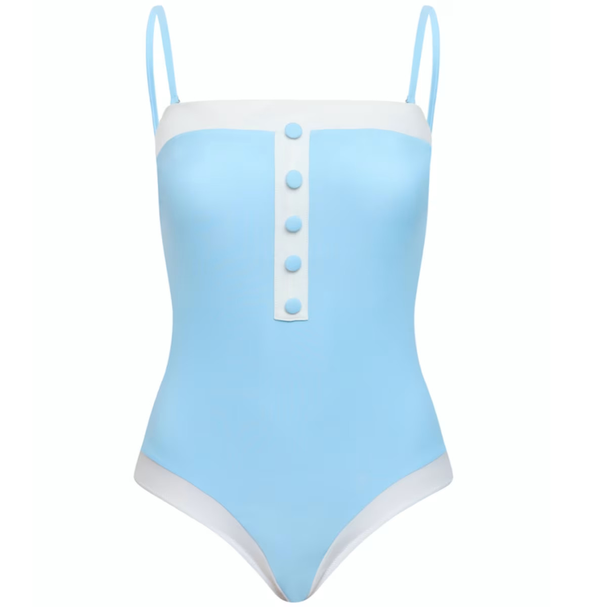 90210 Blue One Piece Swimsuit | Wolf & Badger (US)