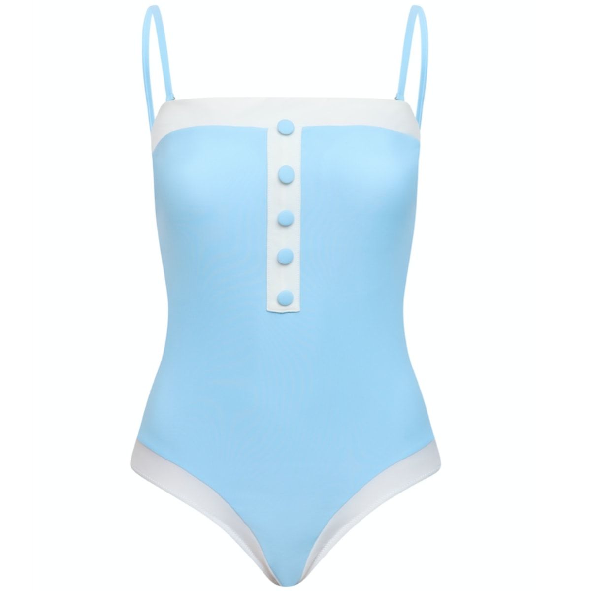 90210 Blue One Piece Swimsuit | Wolf & Badger (US)