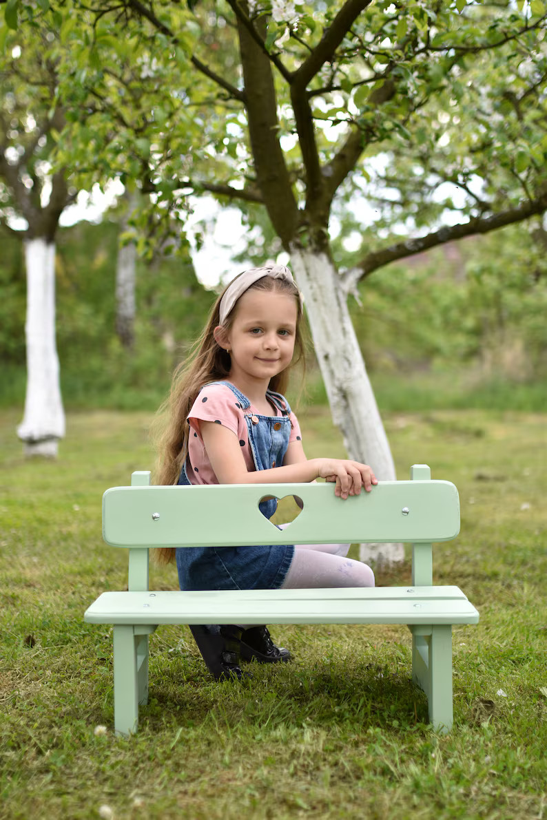 Bench Photography Prop, Newborn Baby Toddler Photographer, Ideal for Outdoor Photo Shoots, Wood P... | Etsy (US)