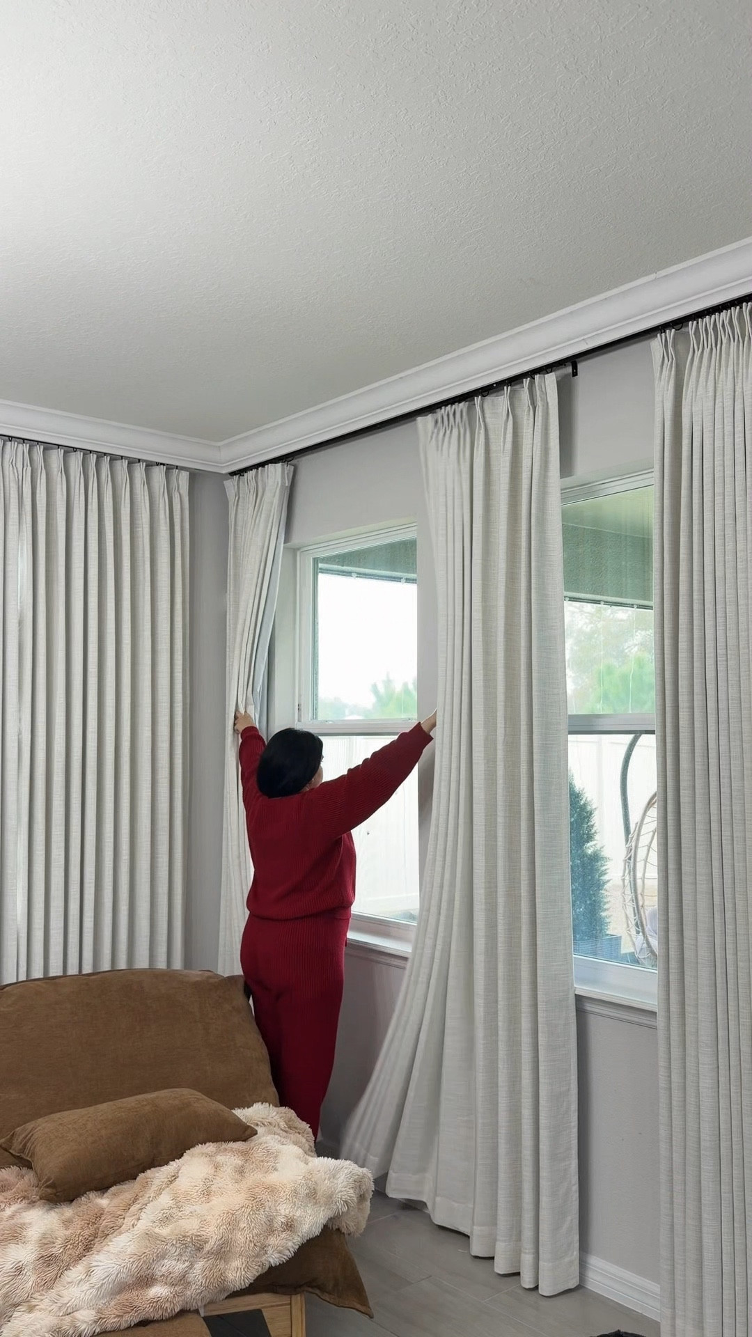 Nuevas cortinas personalizadas de Two Pages para mi sala 🤍 caída hermosa, tela tipo lino y ese toque elegante que transforma la sala. @twopagescurtains #twopageshome #twopagescurtains #TWOPAGESChallenge  #TWOPAGESGlowUp #HomeUpgrade
