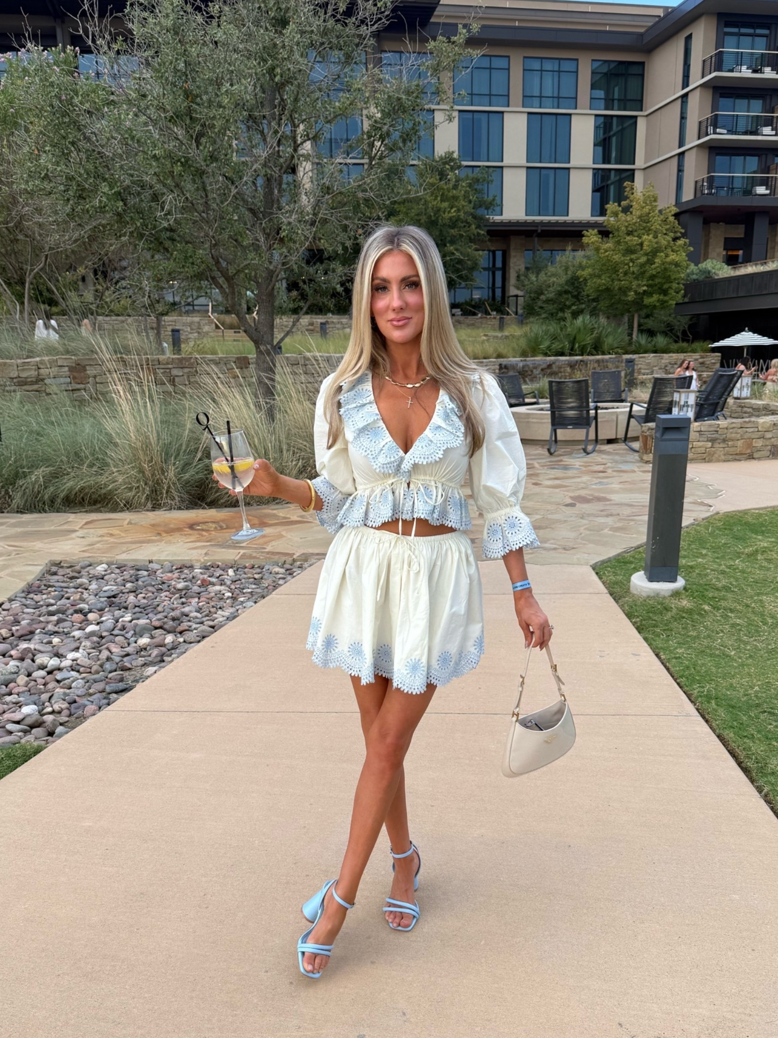 LTK CON night 2 wearing a spring dress from Revolve! 

Wearing an XS in top and a XXS in bottom (runs big)

#LTKCon #LTKPetite #LTKootd
