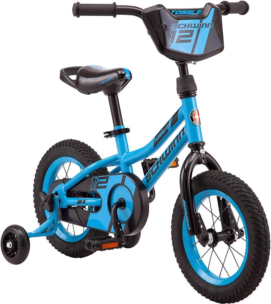 Schwinn Hopscotch & Toggle Kids Bike, Boys and Girls Bicycle, 12-16-Inch Wheels, Removable Traini... | Amazon (US)