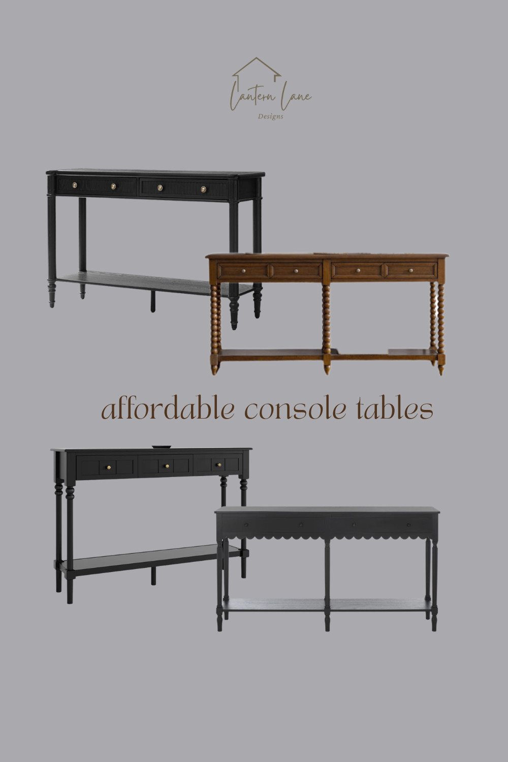 Affordable console tables, black console tables, transitional coffee tables, coffee tables with drawers 

 #LTKHome #LTKSaleAlert