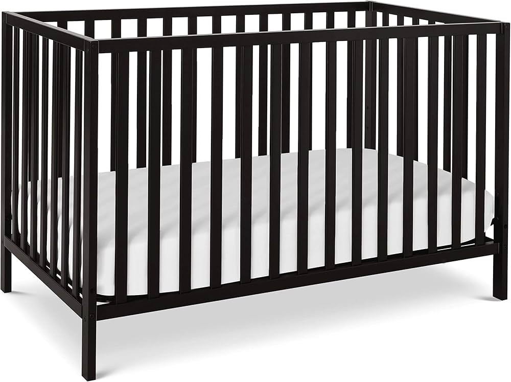 DaVinci Union 4-in-1 Convertible Crib in Ebony, Greenguard Gold Certified | Amazon (US)
