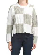 Boxy Checkered Sweater | Sweaters | T.J.Maxx | TJ Maxx