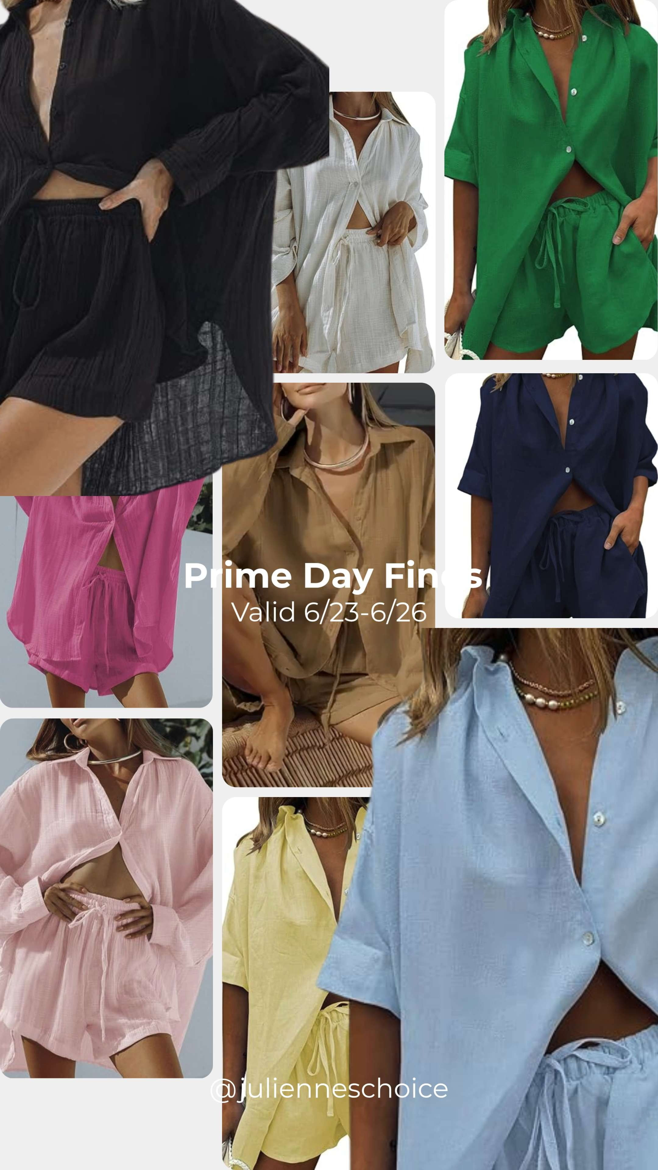 Amazon Prime Day
6/23–6/26

Fashion • Beauty • Home • Kitchen • Tech
Millions of exclusive deals for Prime members.✨julienneschoice 

 #AmazonPrimeDay #PrimeDayDeals #AmazonFashion #FashionFinds #SummerStyle #ChicStyle #WardrobeEssentials #LTKStyle #LTKFashion #LTKFinds #AmazonFavorites #LTKootd #LTKSaleAlert #LTKTravel