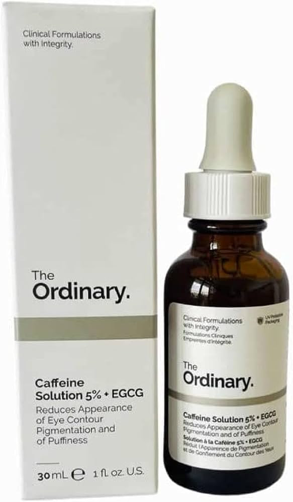 [2 Pack] The Ordinary Caffeine Solution 5% + EGCG (30ml): Reduces Appearance of Eye Contour Pigme... | Amazon (US)