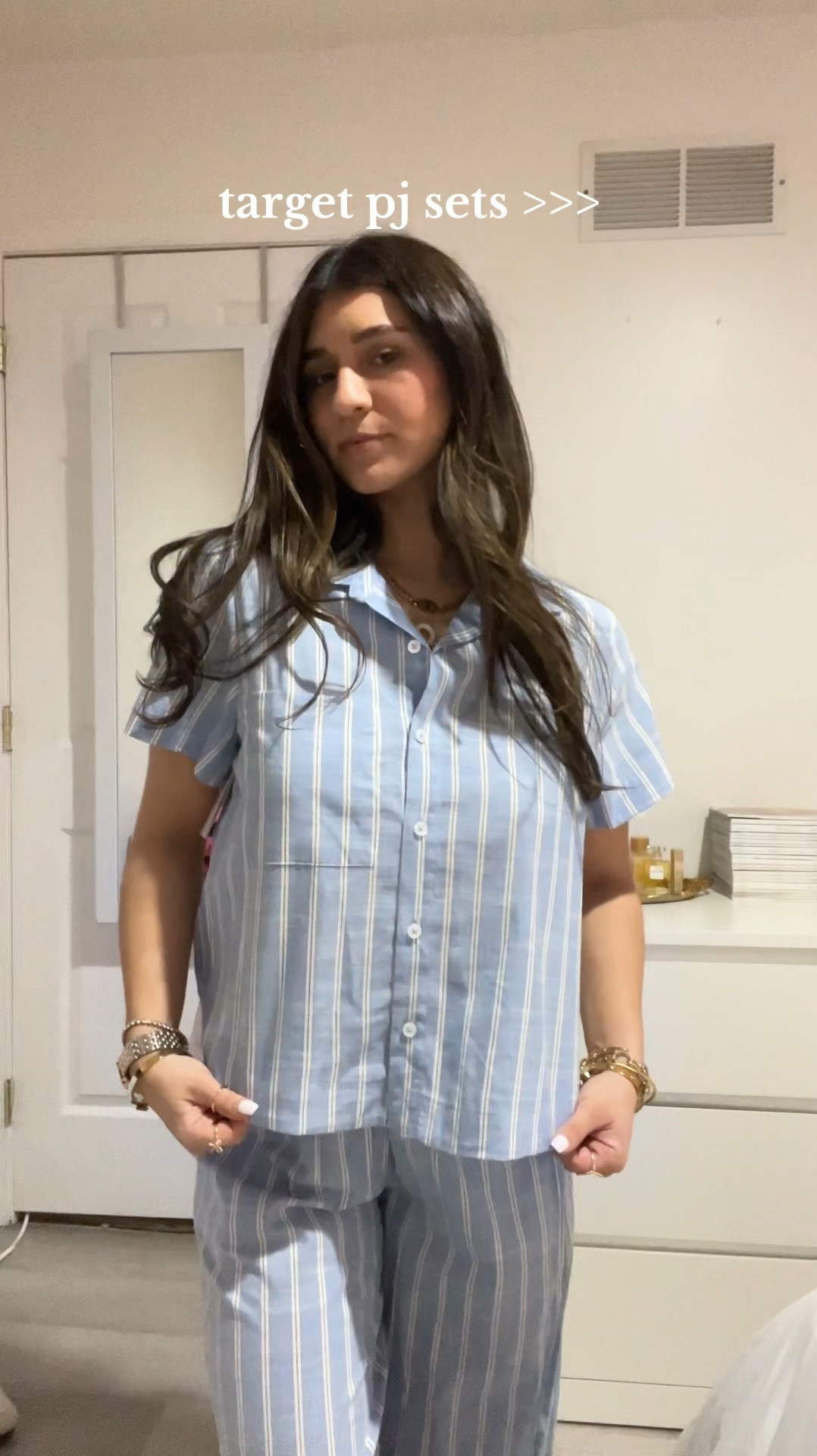 The cutest blue PJ set from target 

#LTKSeasonal #LTKU #LTKFindsUnder50