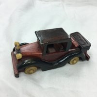 Vintage Red Or Green Wooden Truck. Pier One Choose & Black Truck Pick Up Play With Display | Etsy (US)