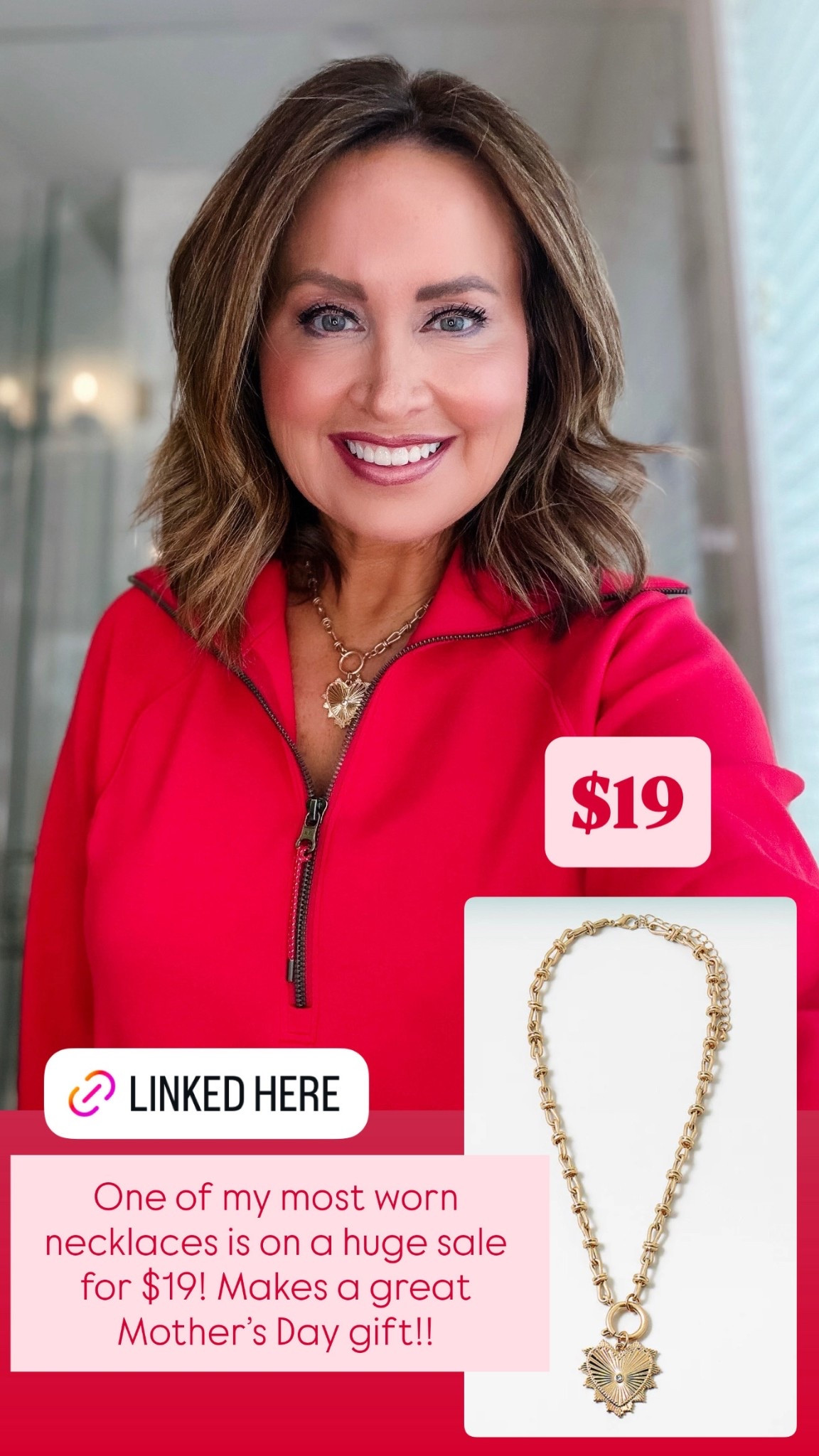 $19 necklace!!
Mothers Day gift idea 

Use code LAURA at Erin McDermott 

#LTKMothersDay