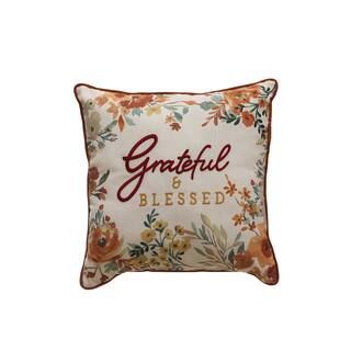 Grateful & Blessed Accent Pillow by Ashland® | Michaels Stores