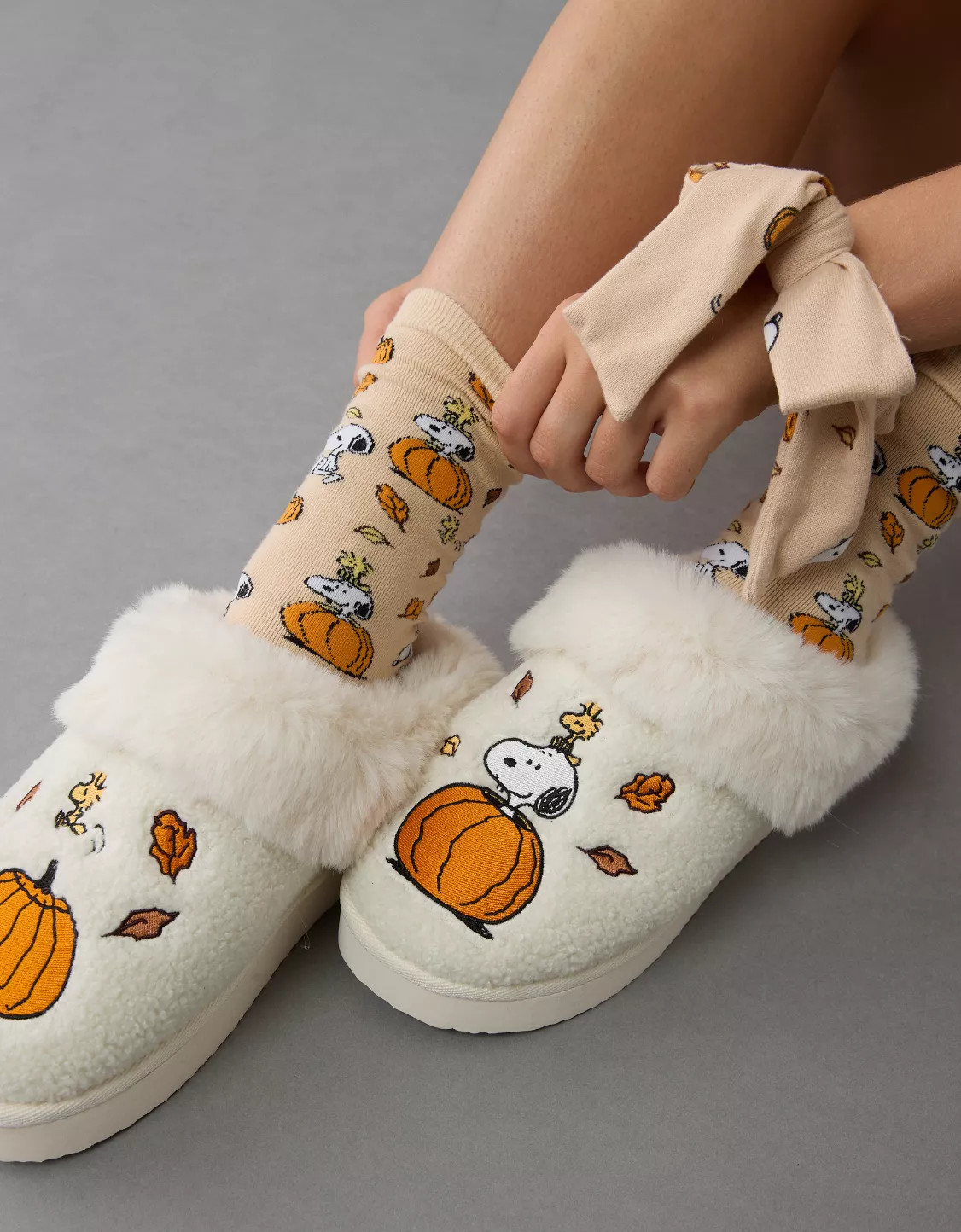 AE Fall Peanuts Slipper | American Eagle Outfitters (US & CA)
