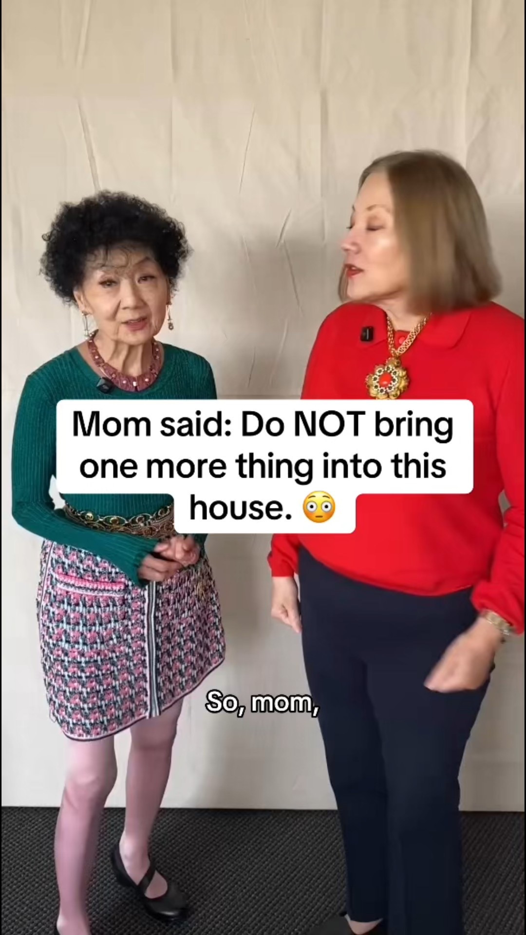 When your mom, Joanne says “do NOT bring one more thing into my house”… and you do it anyway 😳👀
Watch how this turned out 👇

#LTKWorkwear #LTKHoliday #LTKmomlife