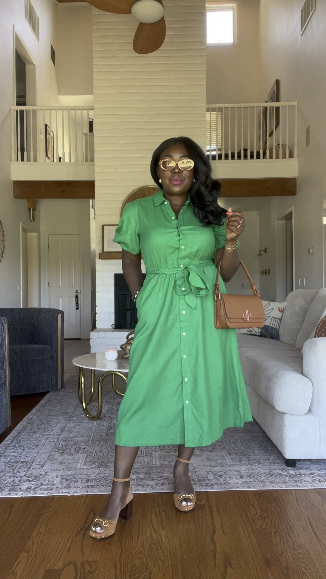 Loving this Walmart dress size Medium!! Styled with heels, sunnies, and a cute bag!

#LTKShoeCrush #LTKxWalmart #LTKVideo