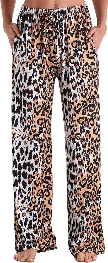 X-Image Women Comfy Casual Pajama Pants with Pockets & Drawstring | Amazon (US)