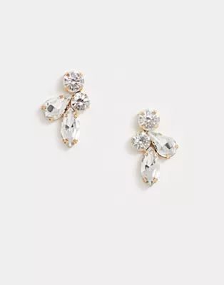 True Decadence crystal cluster stud earrings | ASOS US