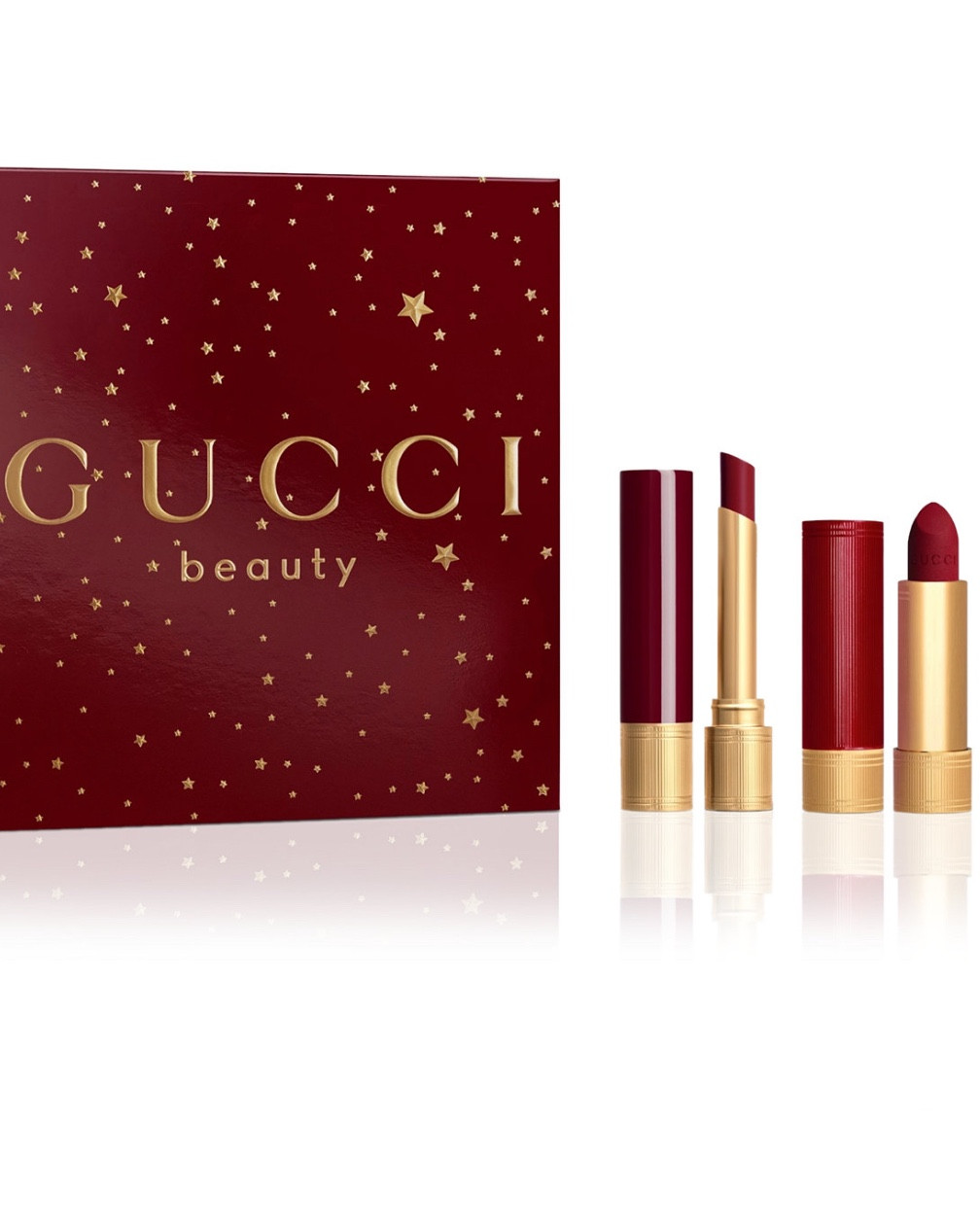 3-red shade lippies from Gucci! Retails at $77 and they are 3- full sized items! Can be gifted as a set and individually or for self gifting purposes 😁 I like that there’s a significant difference in shade and texture though they are all shades of red/maroon ❤️❤️
Has sold out in Nordstrom and other retailers. This will sell out soon! 