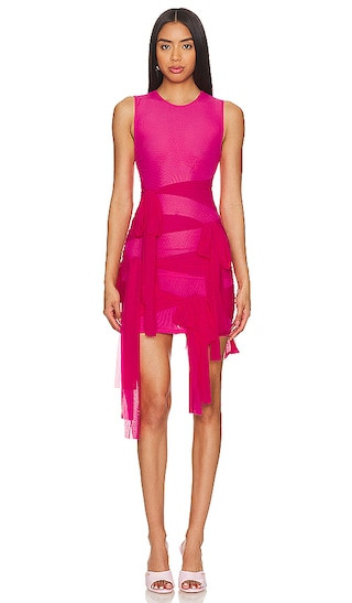 Jayleen Mini Dress in Pink Multi | Revolve Clothing (Global)