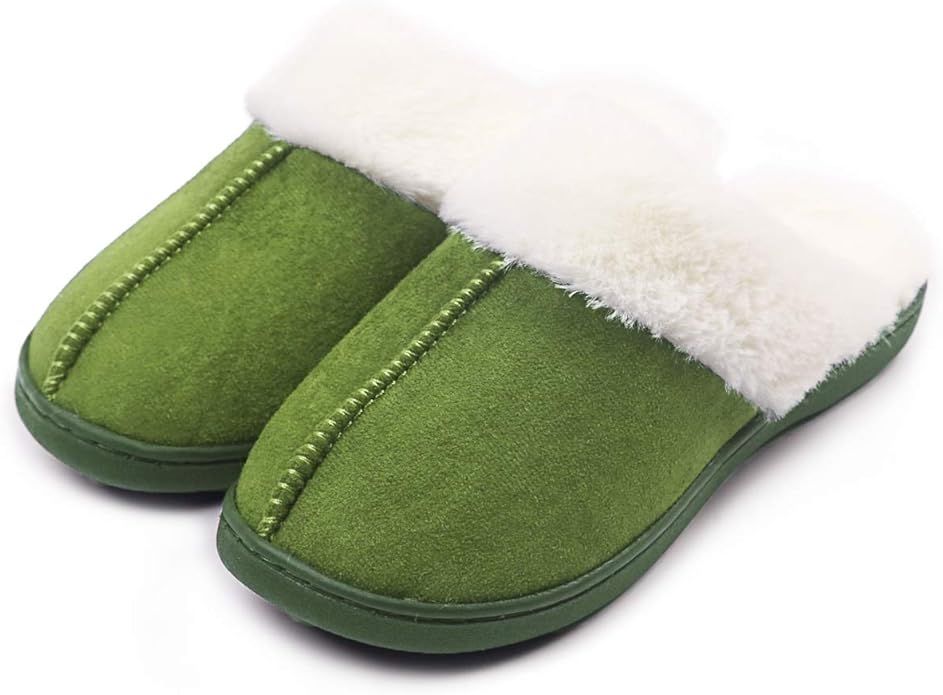 Caramella Bubble Women's Memory Foam Slippers Comfort Wool-Like Plush Fleece Lined House Shoes Be... | Amazon (US)