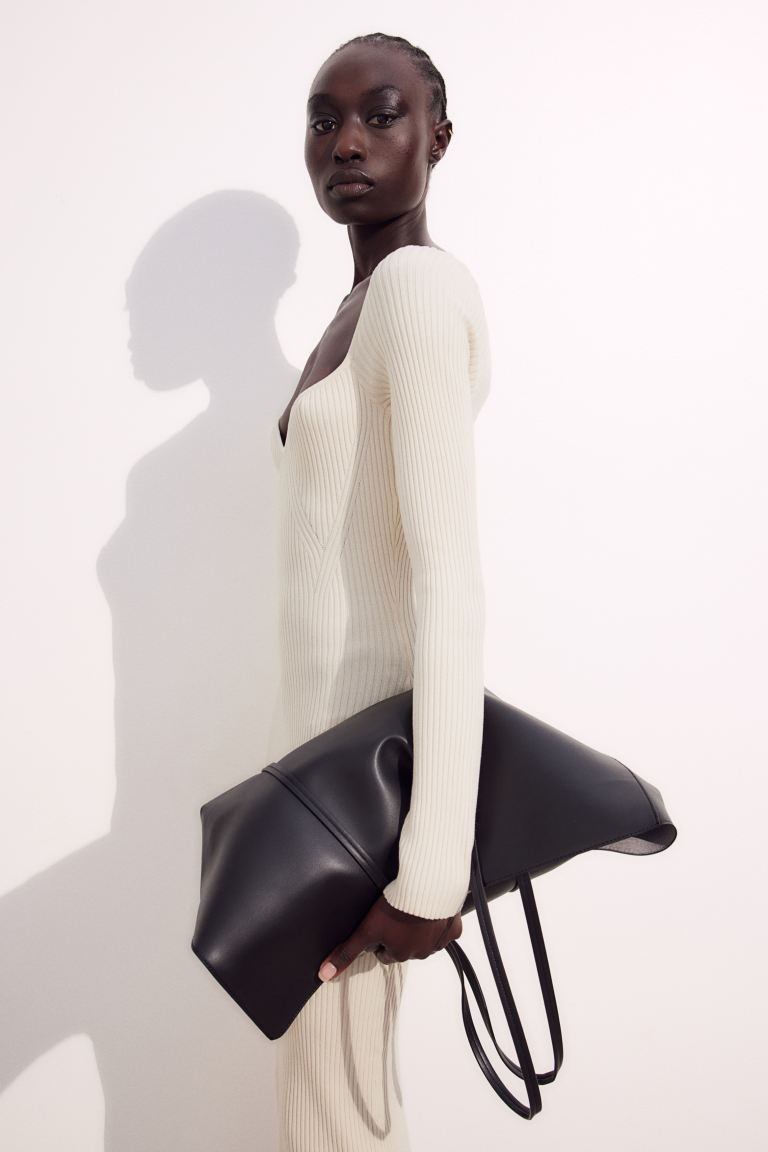 Rib-knit dress | H&M (UK, MY, IN, SG, PH, TW, HK)