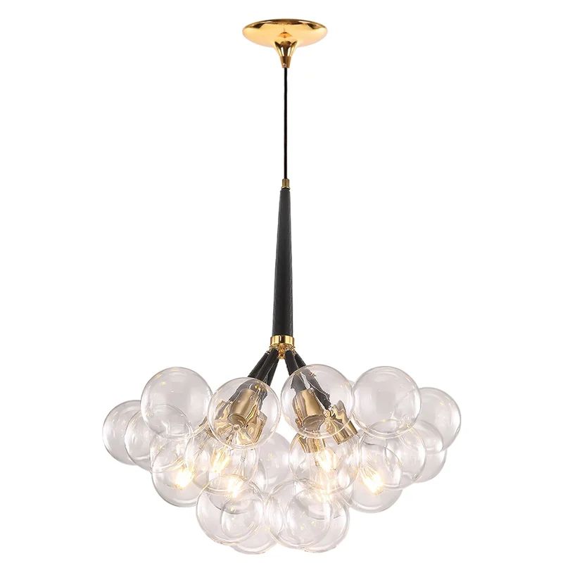 Tullu 6 - Light Unique / Statement Sphere Chandelier | Wayfair Professional