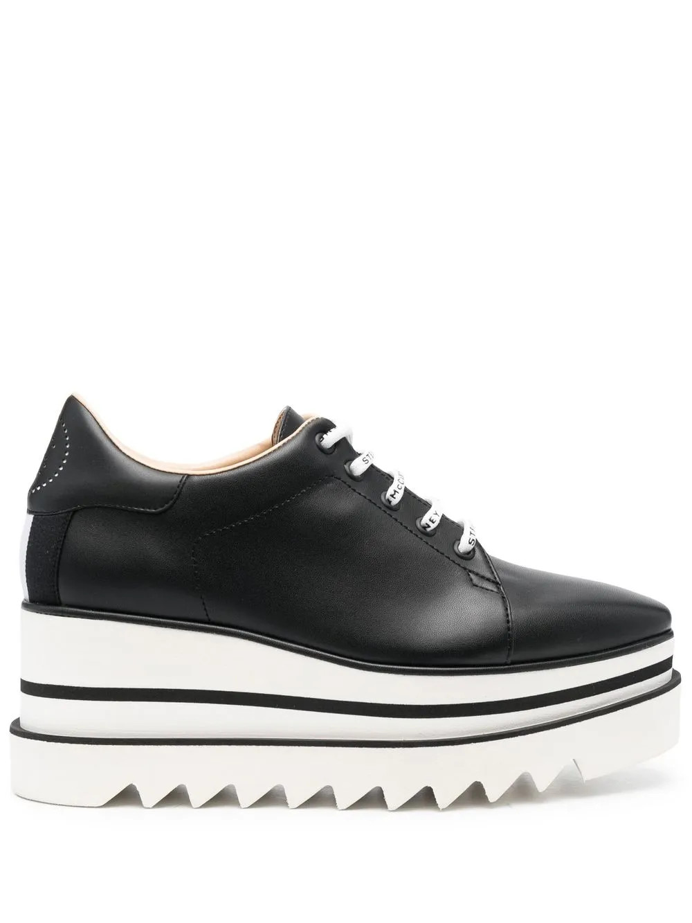 Stella McCartney Elyse low-top Sneakers | Black | FARFETCH | Farfetch Global