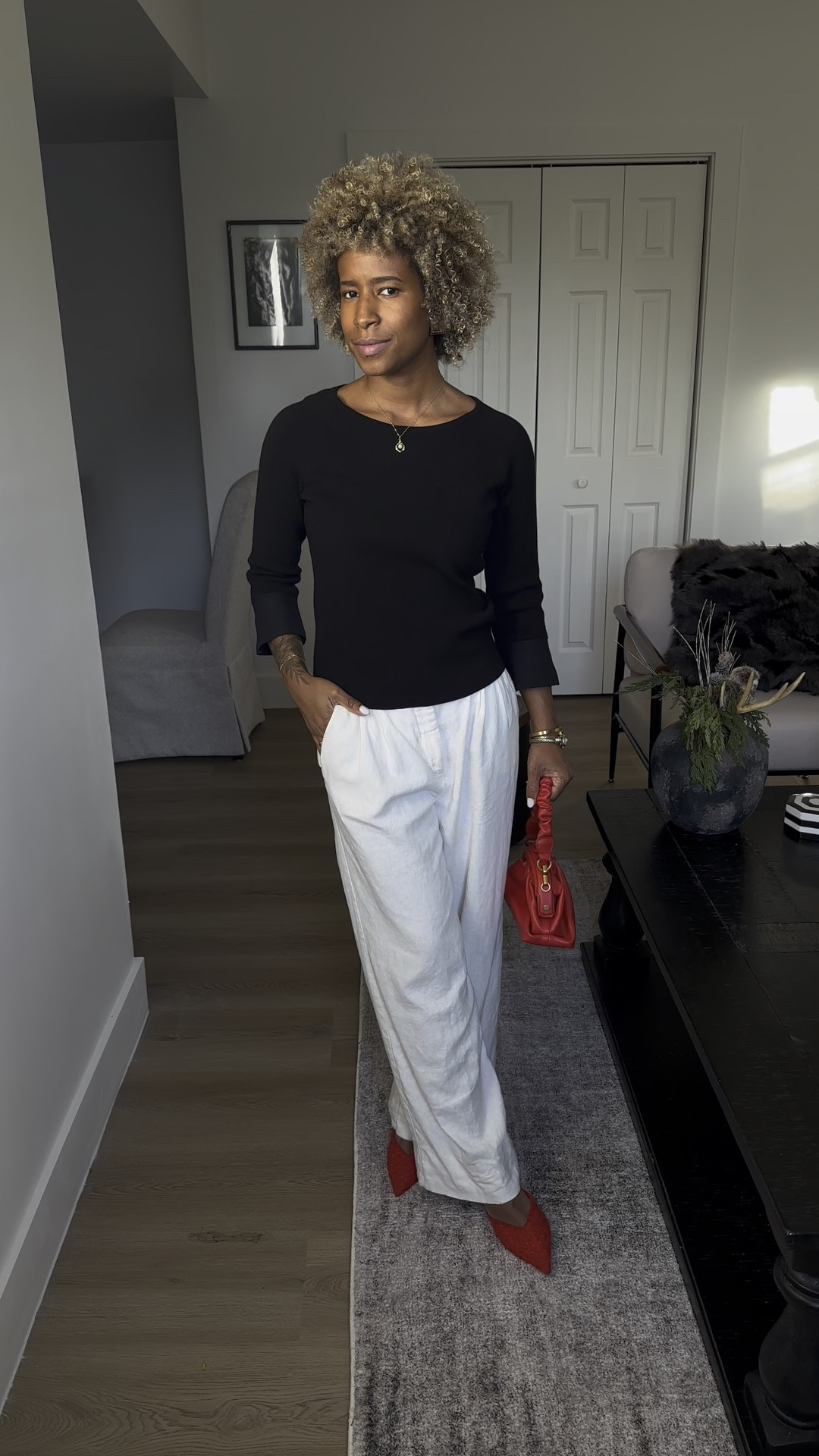 My go-to Day-to-night outfit for the holiday season. #elevated #anntaylor #meshki 

#LTKStyleTip #LTKSeasonal #LTKHoliday