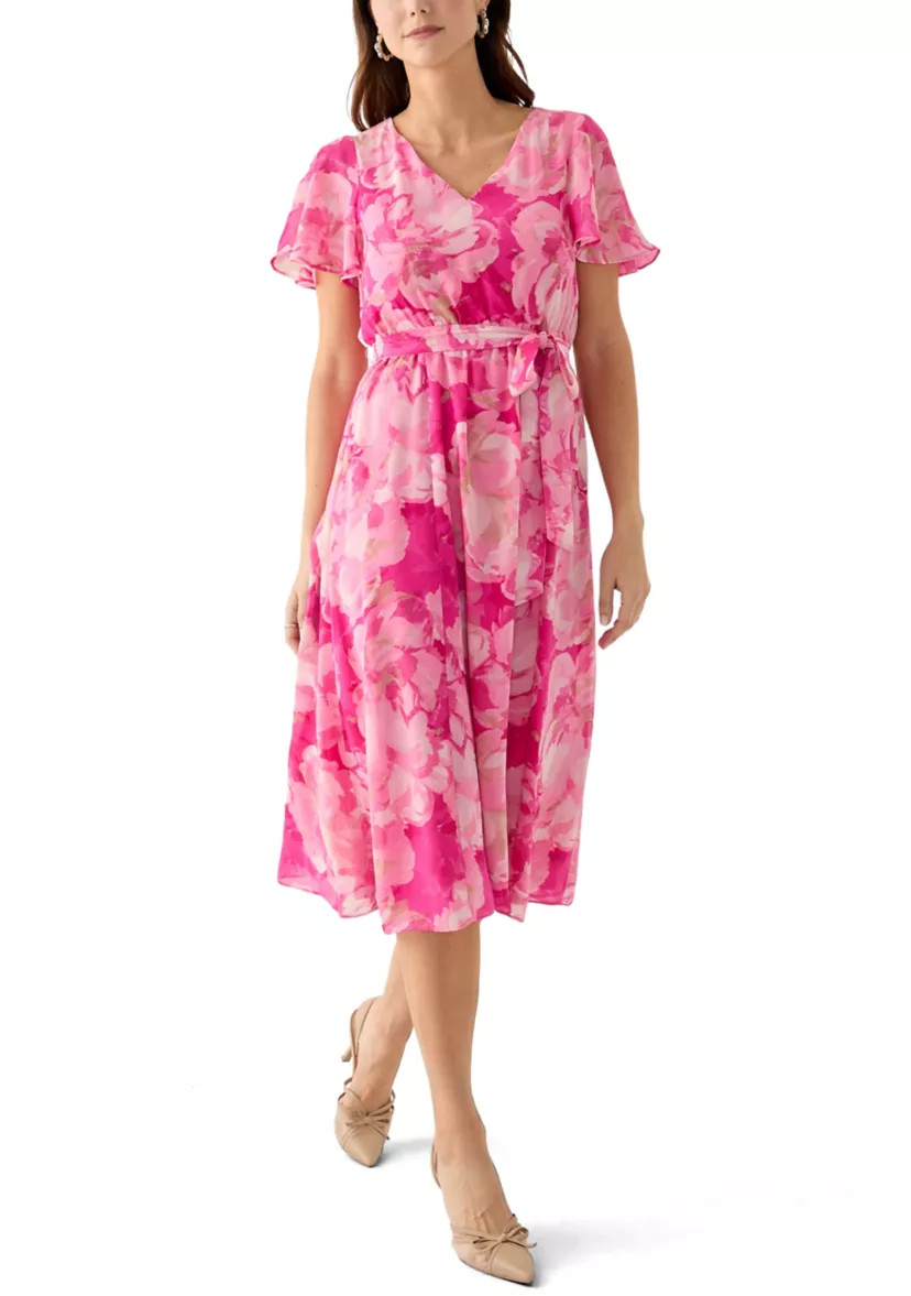 Women's Floral Print Dress | Belk